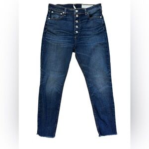 Rag & Bone Women’s Nina Rise High Ankle Skinny Jeans Size 29